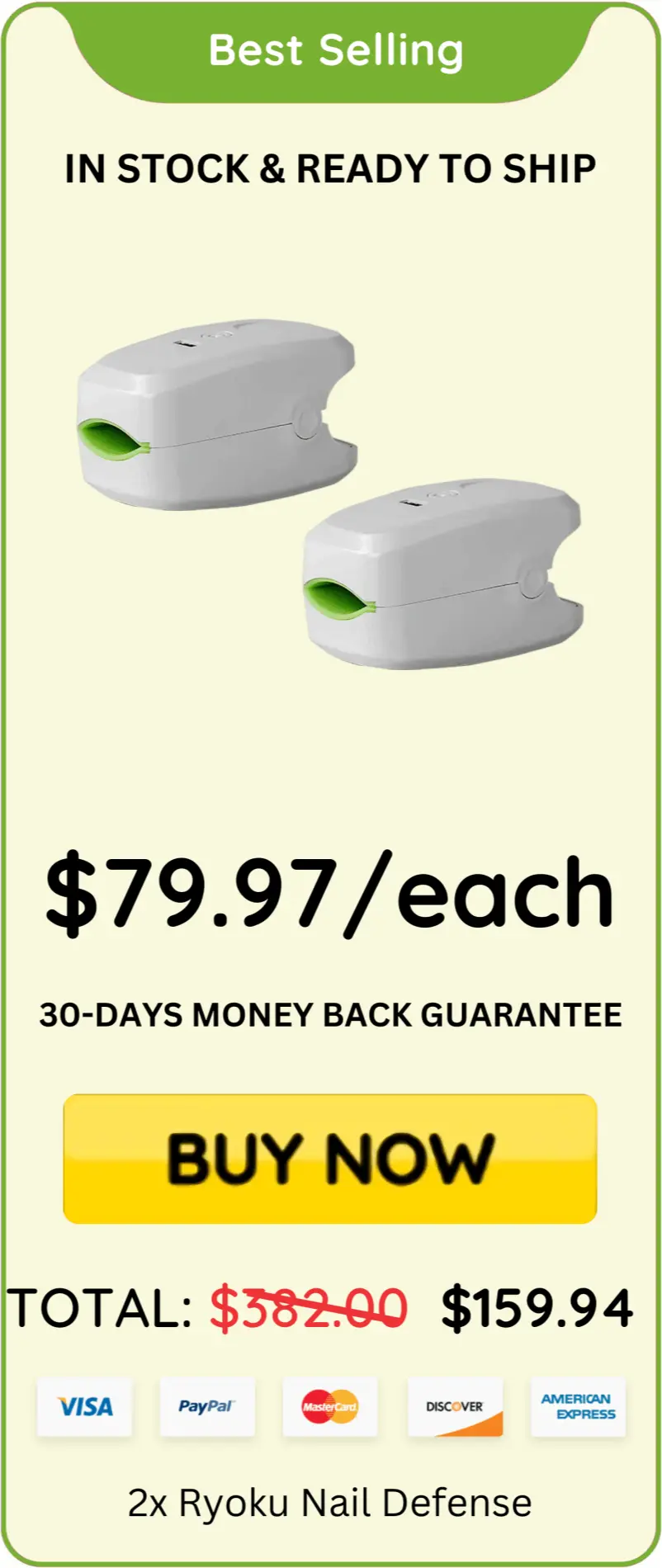 Ryoku Nail Defense best offer price